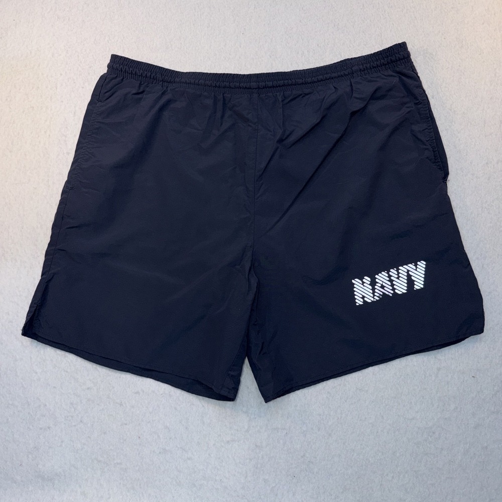 United States Navy PT Shorts Blue PTU Physical fitness USN Size Extra Large GUC